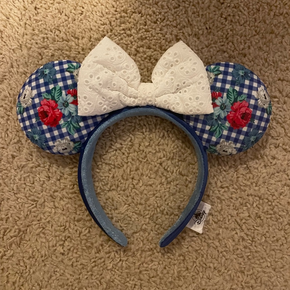 Disney Parks Gingham Ear Headband
